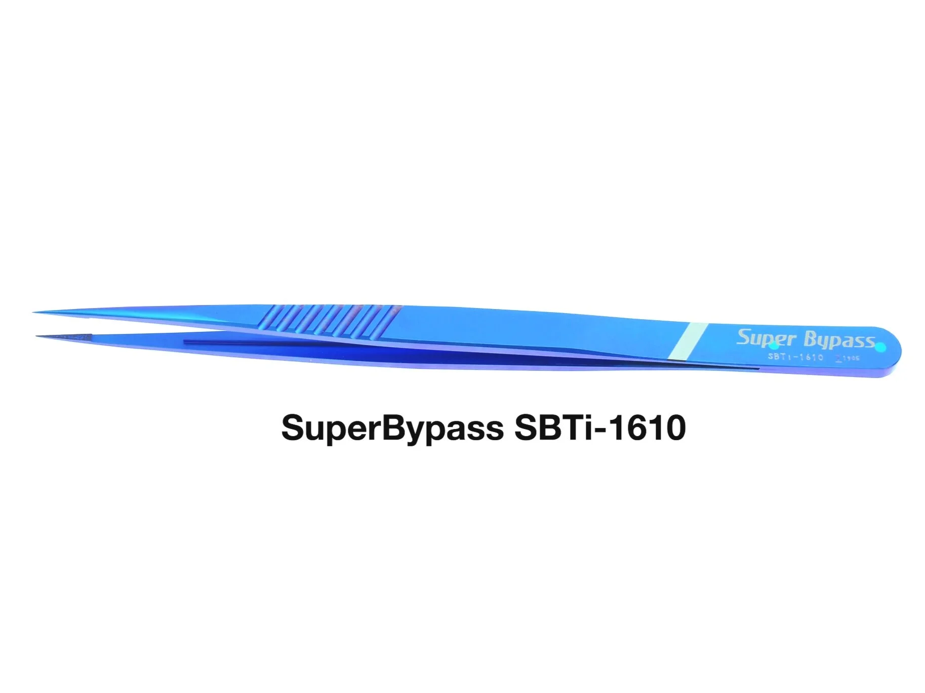 Sarasvati（サラスバティ）／Booster SuperBypass Microforceps, Titanium, Straight, 160mm